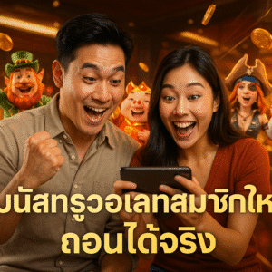 โบนัสทรูวอเลทสมาชิกใหม่ ถอนได้จริง