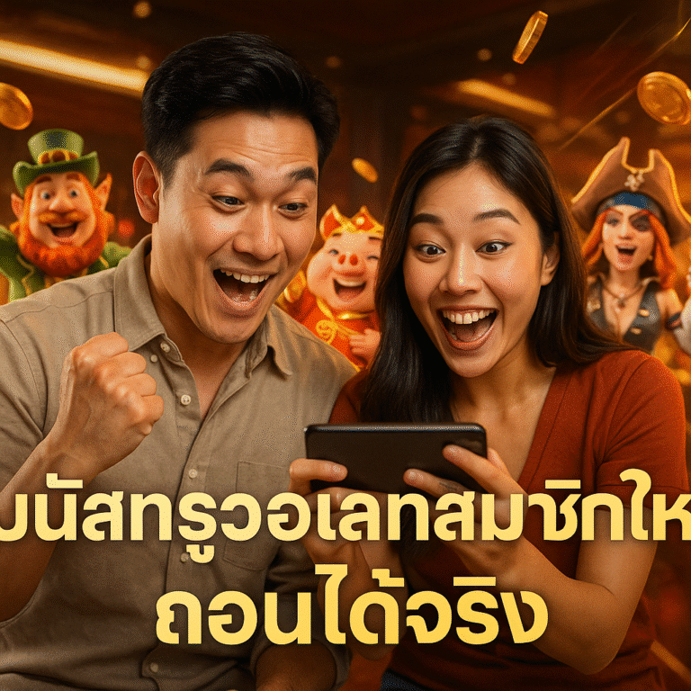 โบนัสทรูวอเลทสมาชิกใหม่ ถอนได้จริง