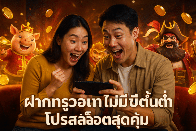 ฝากทรูวอเลทไม่มีขั้นต่ำ โปรสล็อตสุดคุ้ม