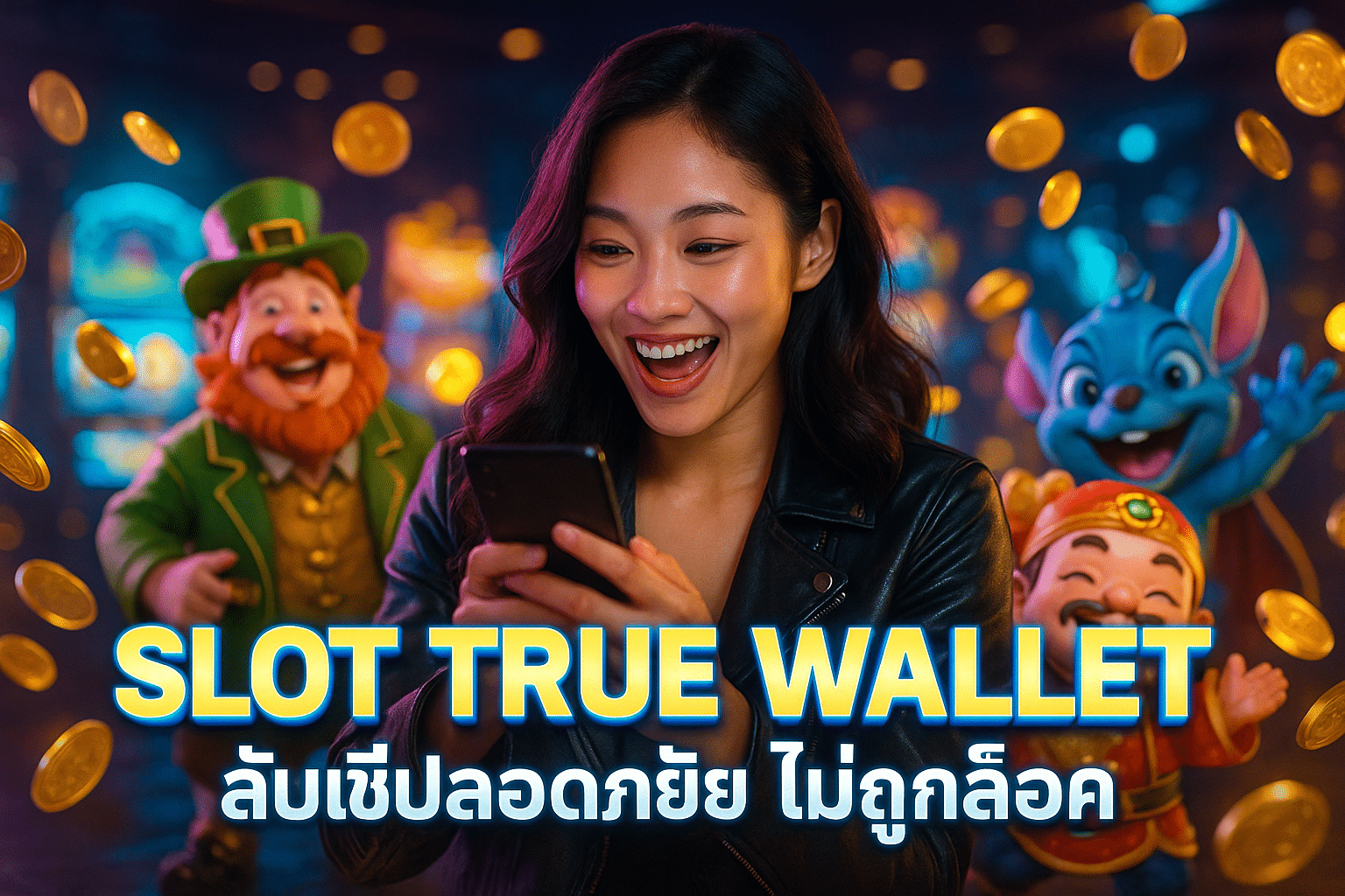 SLOT TRUE WALLET สล็อตเว็บใหญ่ บัญชีปลอดภัย ไม่ถูกล็อค