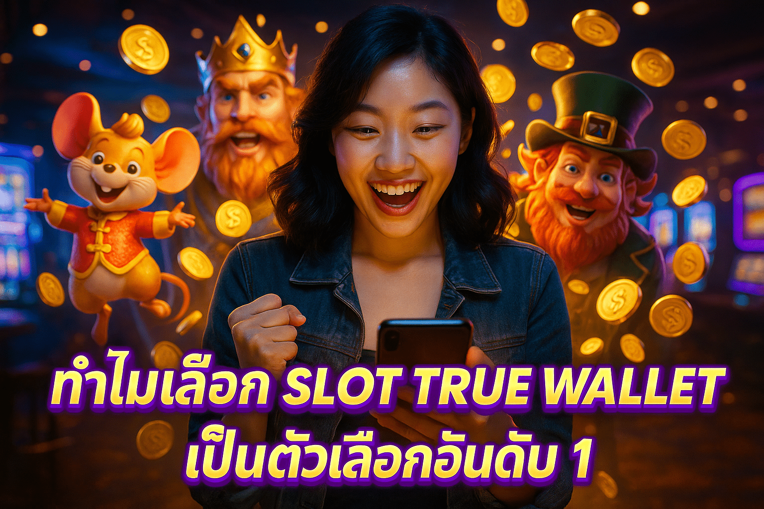 ทำไมเลือก SLOT TRUE WALLET เป็นตัวเลือกอันดับ 1