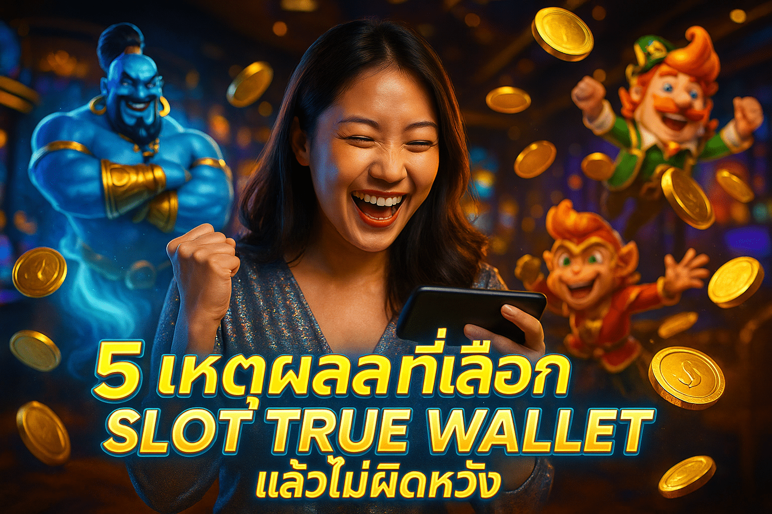 5 เหตุผลที่เลือก SLOT TRUE WALLET แล้วไม่ผิดหวัง